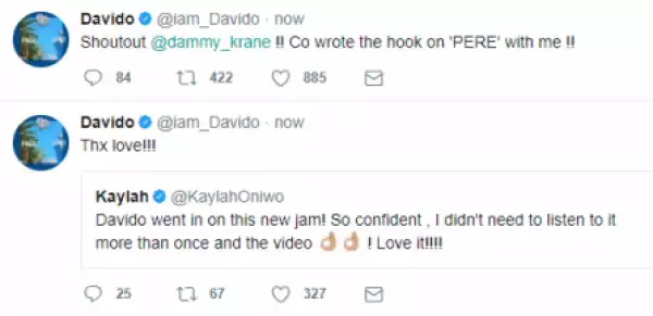 Davido Reveals Dammy Krane Co-Wrote 